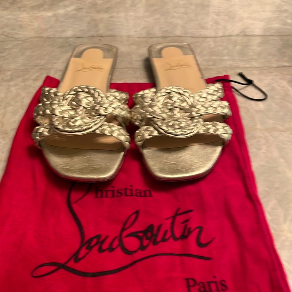 Christian LouBoutin slides
